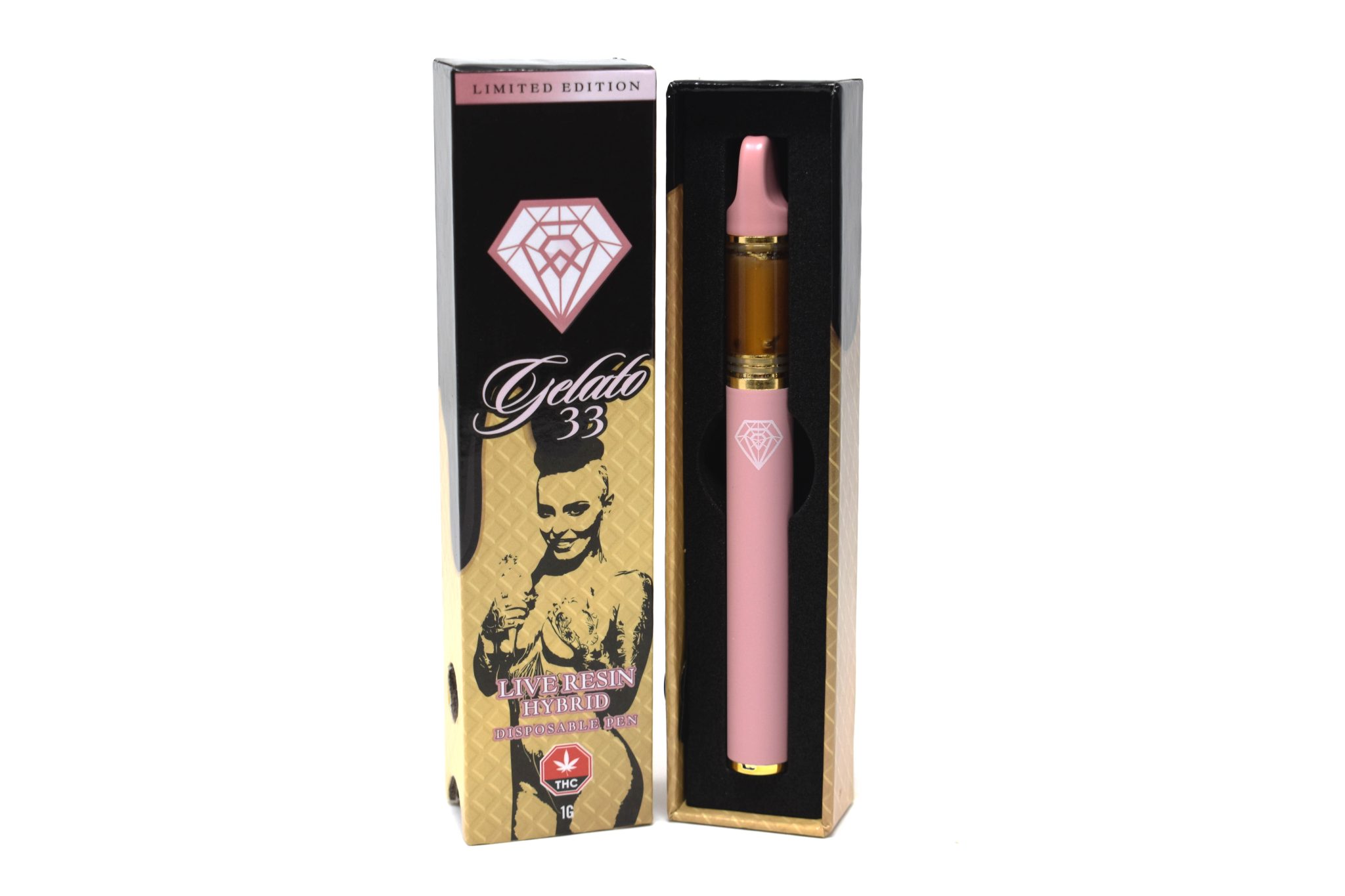 Diamond Concentrates Gelato 33 Live Resin (Limited Edition) Disposable Pen Chronic Farms