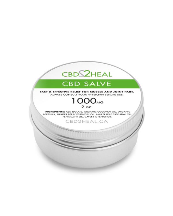 cbd2heal 1000mg healing salve cream