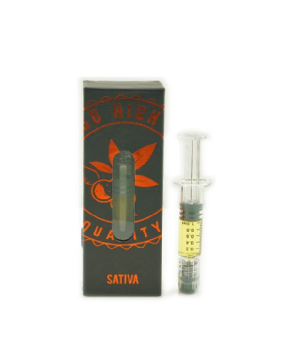 Jack Herer So High Premium Syringes Distillates concentrate for sale online from Chronic Farms weed store and online dispensary for mail order marijuana, dab pen, weed pen, and edibles online.