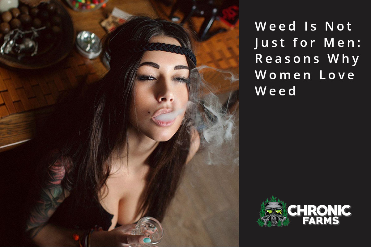 women love smoking weed
