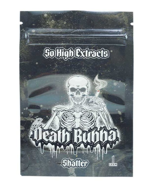 So High Extracts Premium Shatter – Death Bubba