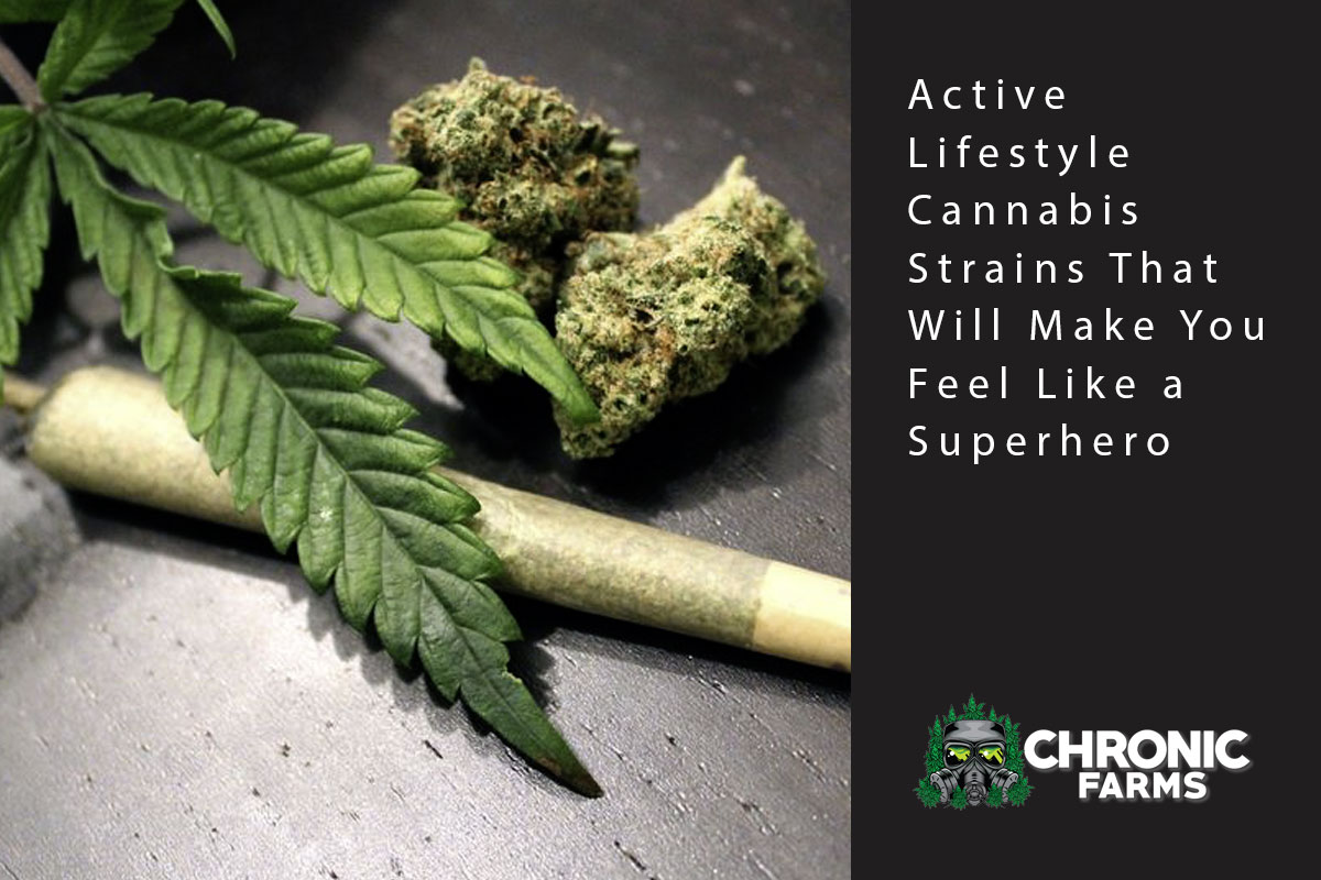 Active Lifestyle Cannabis Strains That Will Make You Feel Like a Superhero