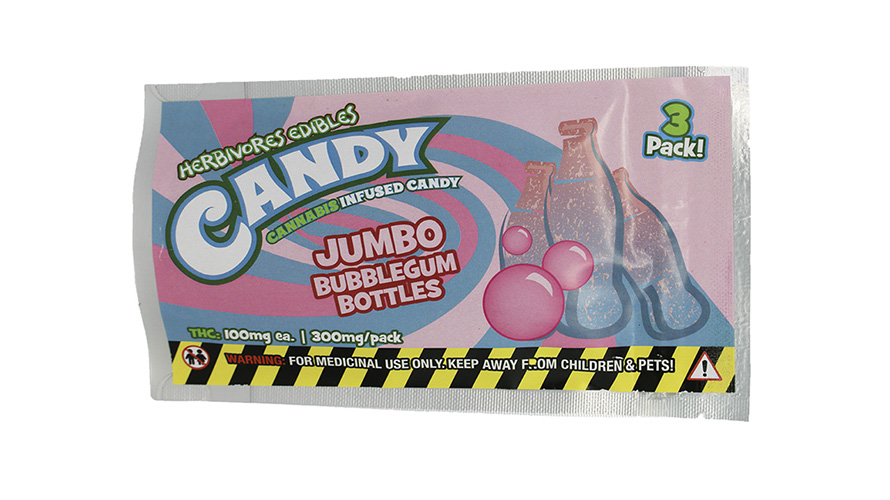 Jumbo Bubble Gum THC Candy. Buy edibles online in Canada. THC edibles and weed candy at chronic farms online dispensary Canada.