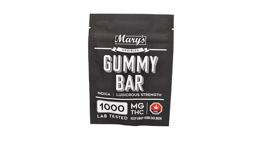 Mary s Medibles Gummy Bar Indical 1000mg