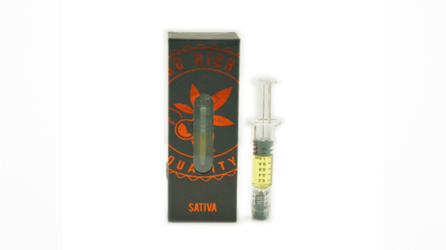 The So High Jack Herer THC distillate syringe is your ticket to an uplifting, exhilarating high. The easy-to-use syringe is filled with 1 ml of distillate that contains 95.79% THC.