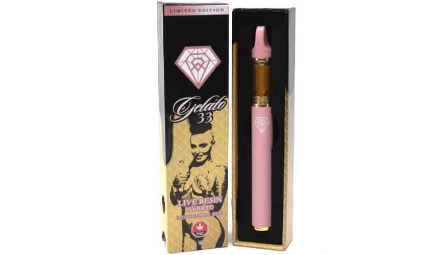 This disposable Gelato dab pen comes pre-loaded with the finest hybrid live resin totalling 1G. 