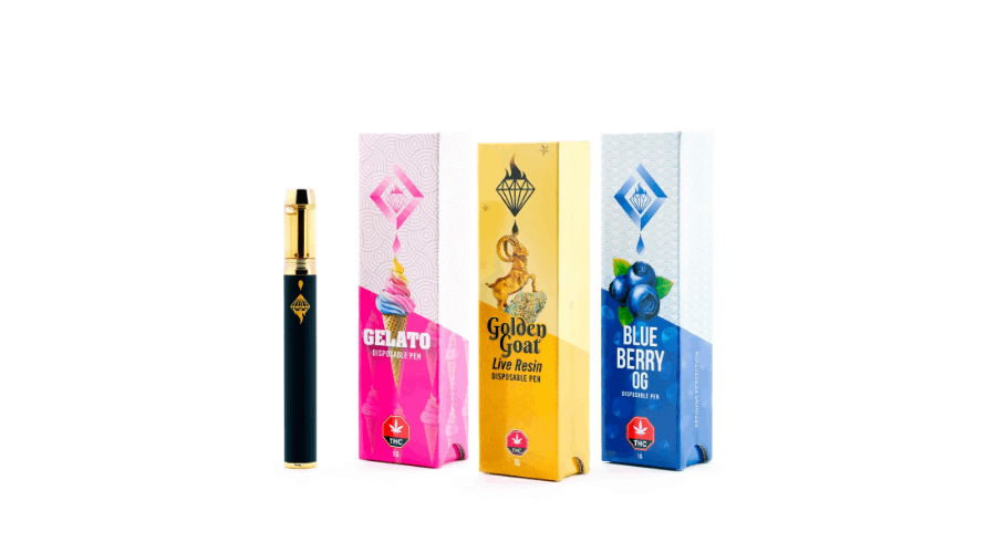 Some of the best Diamond Concentrates vape pens include the Diamond Concentrates – Runtz 2G Disposable Pen, the Diamond Concentrate