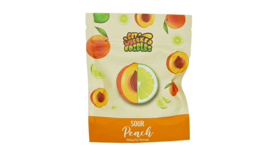Get all the taste of peach juiciness with sour peach gummies that will fill your heart with happiness.