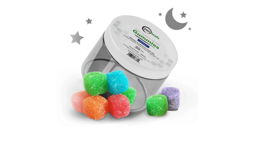 Speaking of sleep disorders, if you are looking for the best solution to nightmares and anxiety-related insomnia, these Zen Leafs Gummies for Sleep 300mg (10 pcs) are ideal. 