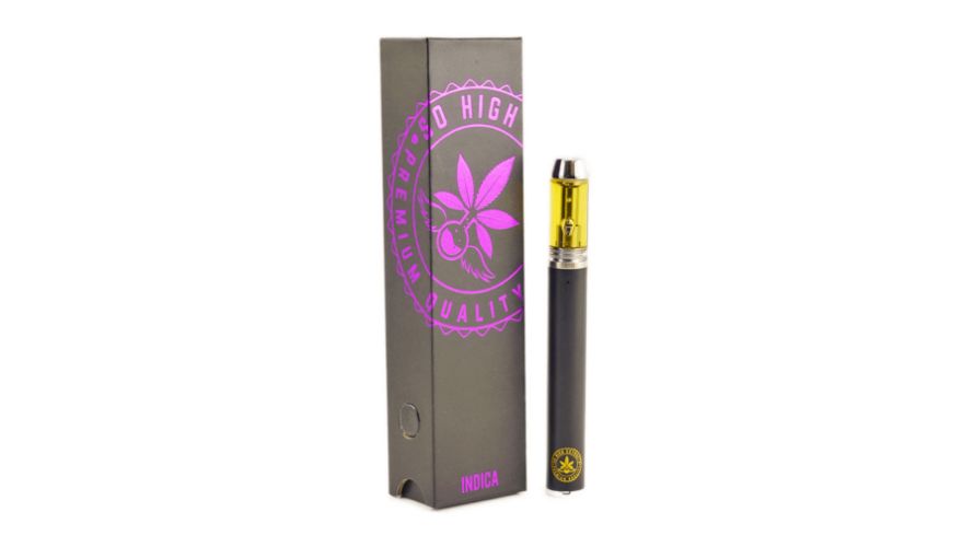 The So High Extracts Disposable Pen in Bubba Kush (Indica) might be just what you need. 
