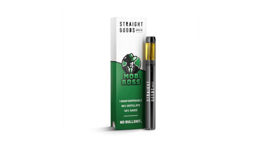 If you're into vaping, you need to check out the Straight Goods - Mob Boss Disposable (Hybrid) from our BC online dispensary. 