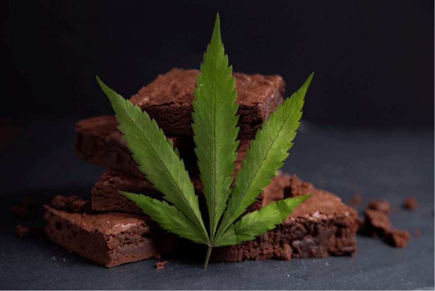 Weed brownies are cannabis-infused foods with a sweet chocolate flavour. The treat is known by many other names like pot brownies, cakey or space brownies. 