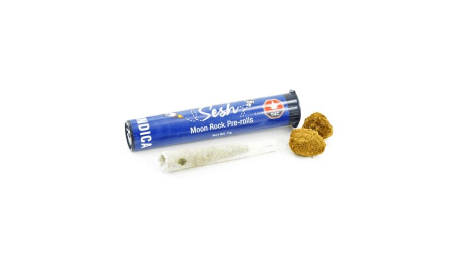 The Sesh Moon Rock Pre Roll Joint – Indica is the best moon rock weed for people who are ready to kick stress and pain to the curb. 