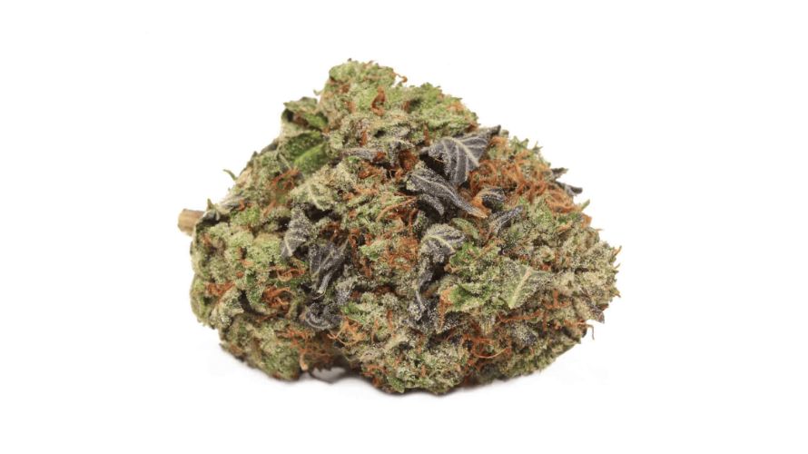 The Pink Death Star strain gets its name from its parent strains and also from its appearance - little green nuggets with notable pinkish undertones.