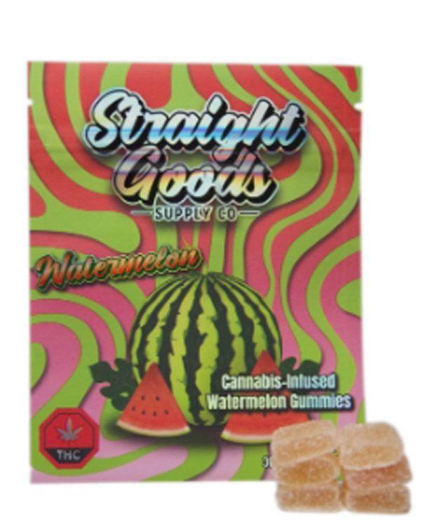 Straight Goods Edibles – Watermelon (300mg THC)