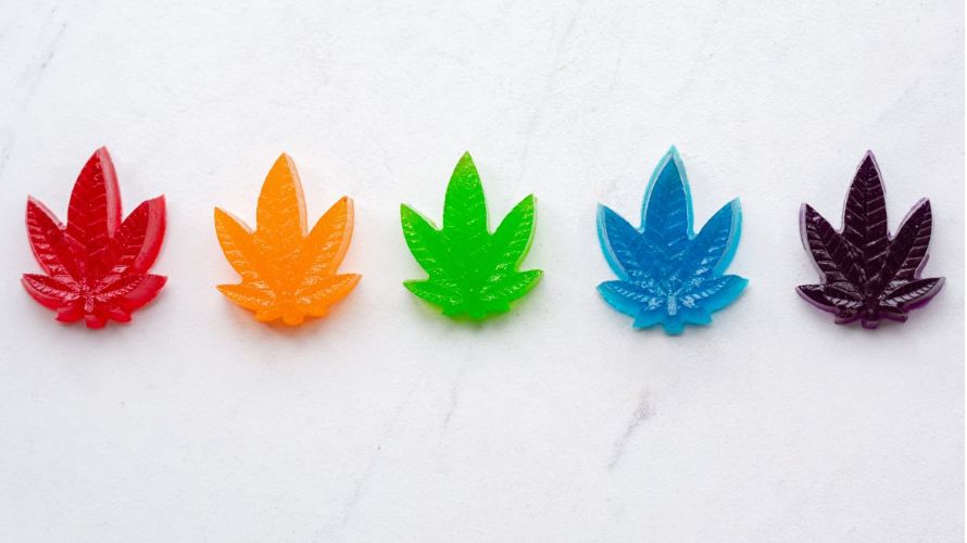 Gummies are now the most popular edibles at our online dispensary. They are just like the regular chewy candies but contain THC, giving them an extra kick and some benefits. 