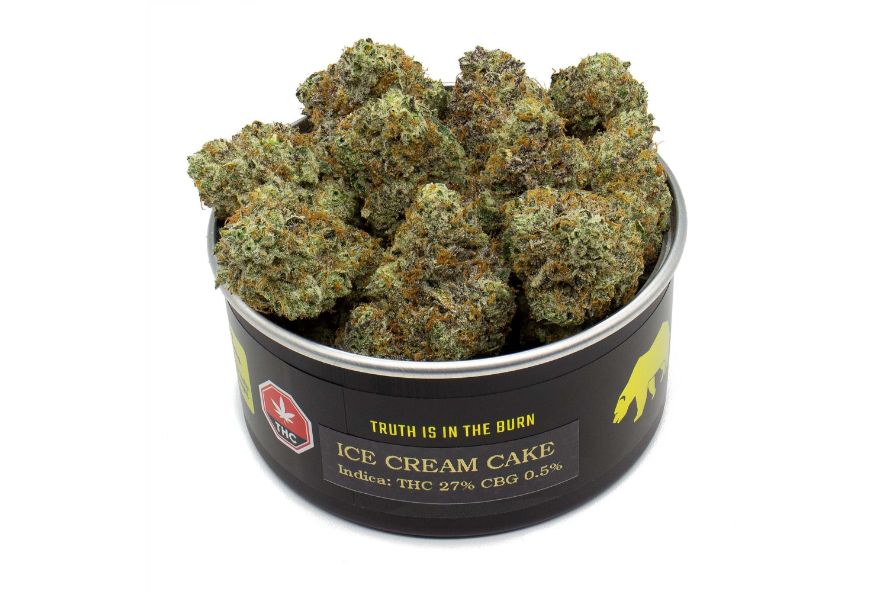 The Ice Cream Cake weed is an A-grade Indica strain for a chill evening of creativity and relaxation. Discover its THC content, terpenes & effects!