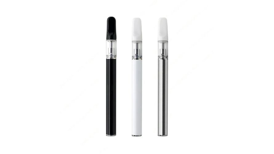 A disposable vape pen or "disposable" is a handheld device for vaping. It's single-use, which means that when you've used up all the oil inside, you can simply throw the device away.