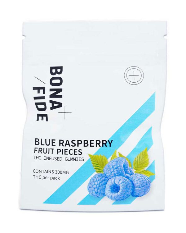 Bonafide - Blue Raspberry Fruit Pieces 300mg THC