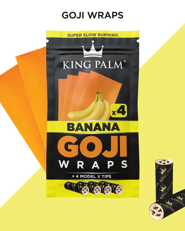 King Palm Goji Wraps - Banana