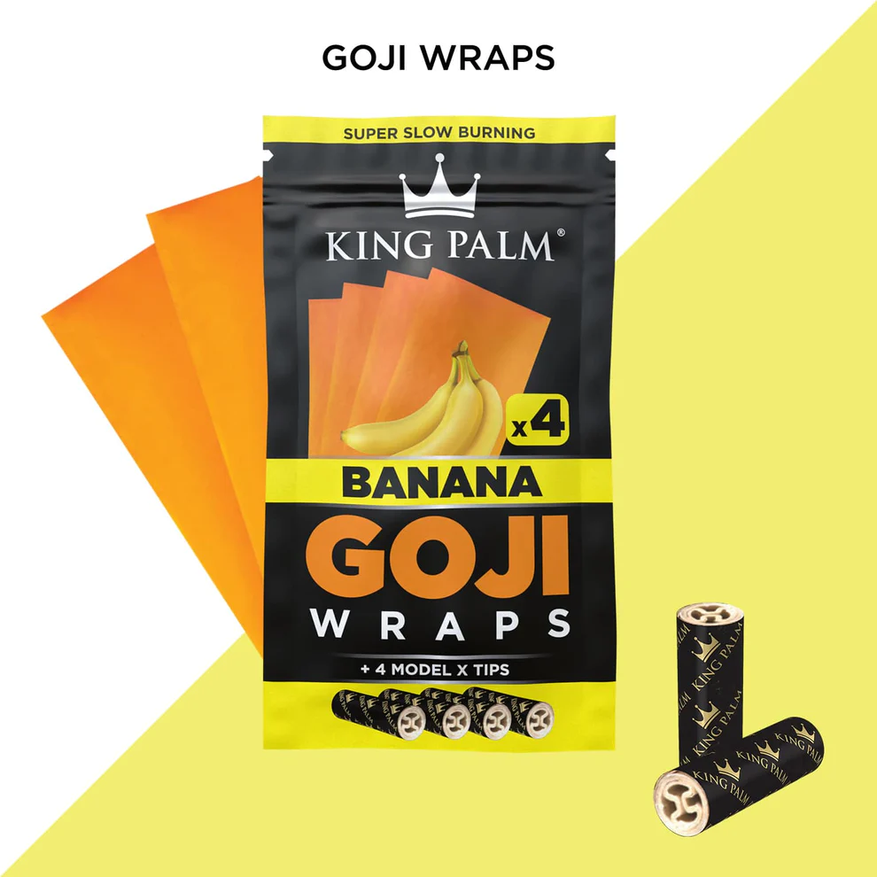 King Palm Goji Wraps Banana King Palm Goji Wraps - Banana