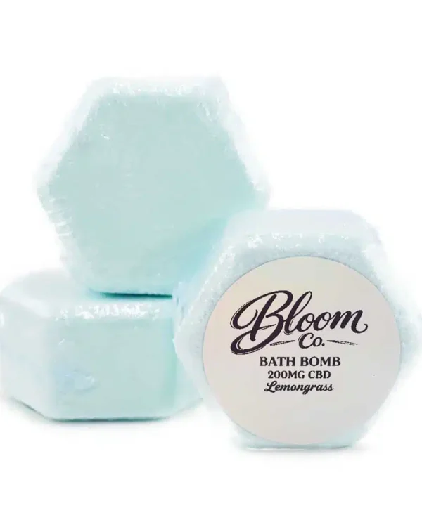 Bloom Co. – Lemon Grass Bathbomb 200MG CBD CF