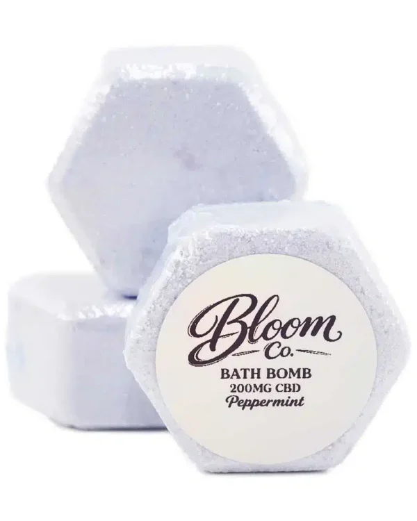 Bloom Co. – Peppermint Bathbomb 200MG CBD