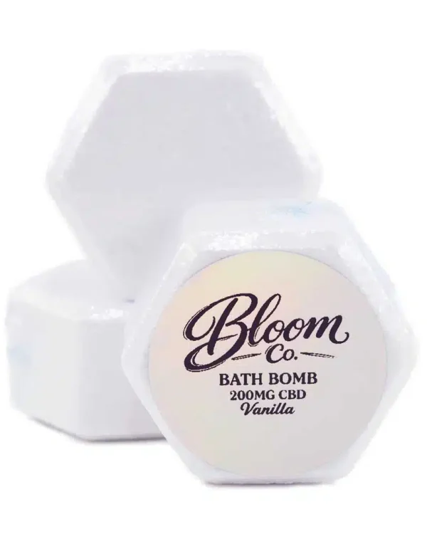 Bloom Co. – Vanilla Bathbomb 200MG CBD