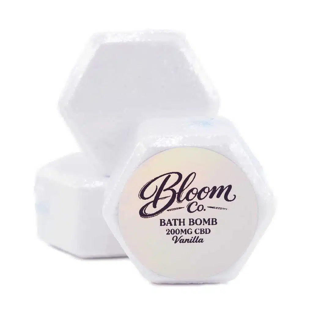 Bloom Co. – Vanilla Bathbomb 200MG CBD Bloom Co. – Vanilla Bathbomb 200MG CBD