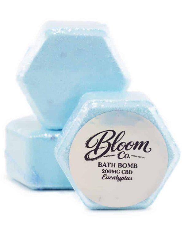 Bloom Co. – Eucalyptus Bathbomb 200MG CBD