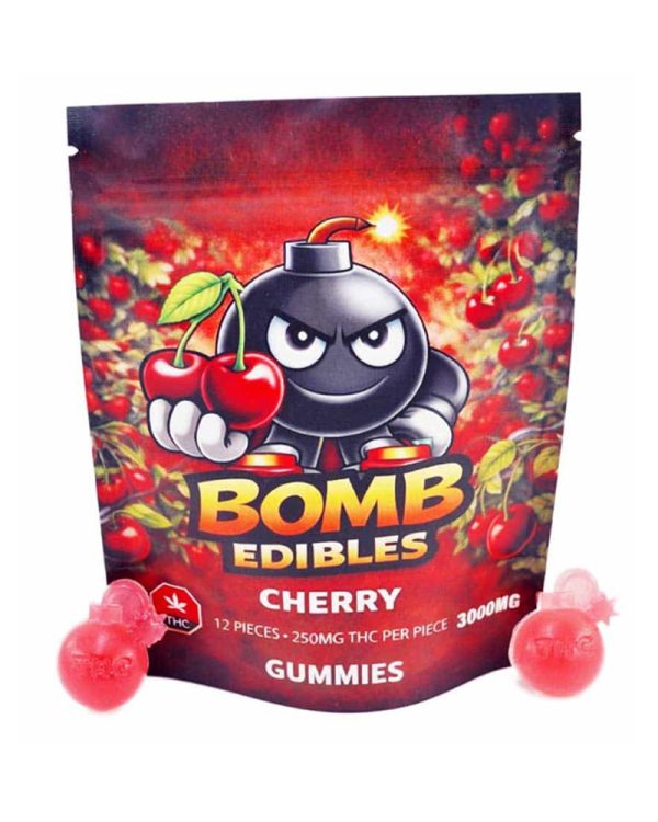 bomb edibles 3000mg cherry